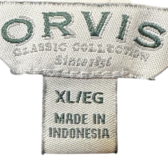 ORVIS Black Crewneck Pullover Sweatshirt Size XL - Picture 3 of 9